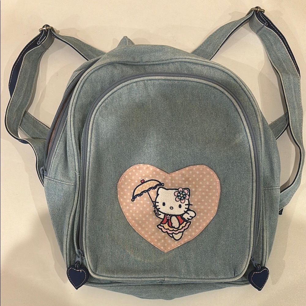 Hello Kitty Denim Backpack